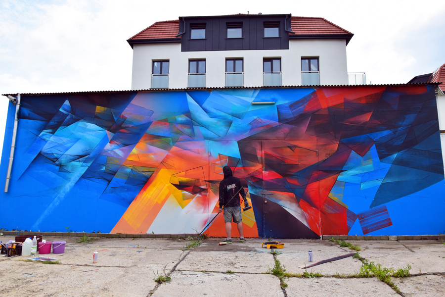 Echoes, 2020 by Pener. Olsztyn, Poland Echoes 2020 Olsztyn