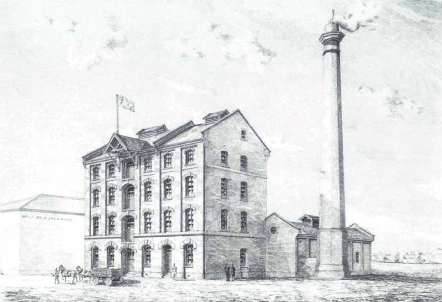 Wood's Mill. Image courtesy of Christchurch City Libraries. Wood's Mill