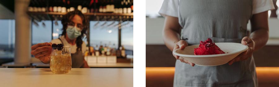 seven bar and desert
