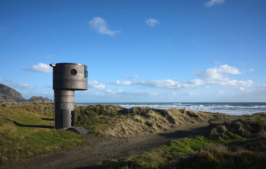Te Pae North Piha Surf Life saving Tower
