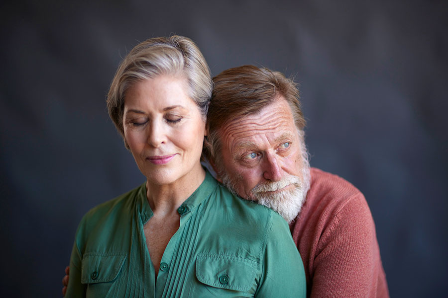 Jennifer Ward-Lealand and Michael Hurst in In Other Words Jennifer Ward Lealand and Michael Hurst in In Other Words