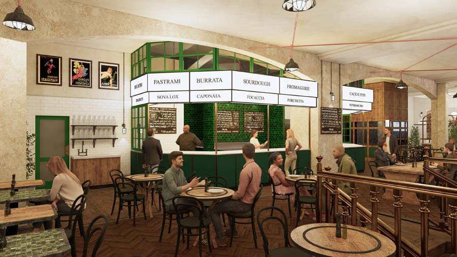 24-hour deli concept. Image: Ctrl Space Hospitality Designers 24-hour deli concept. Image: Ctrl Space Hospitality Designers