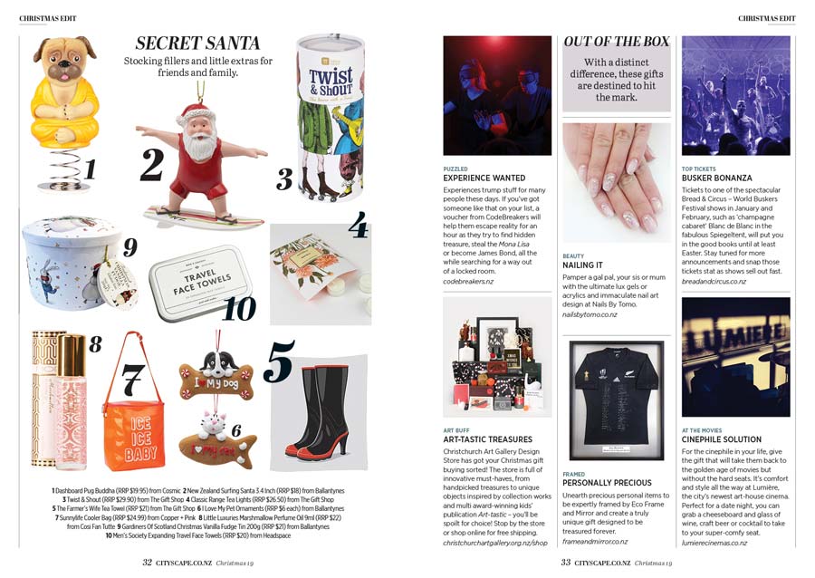 Cityscape Christmas 2019 gift guide 5