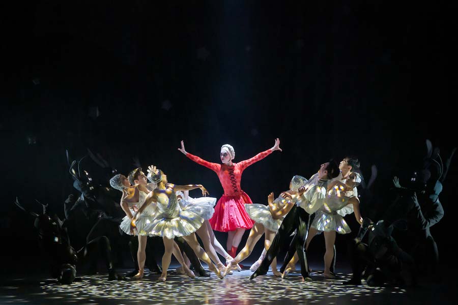 Image: Stephen A'Court RNZB Principal Katharine Precourt as witch Hansel and Gretel image credit Stephen ACourt