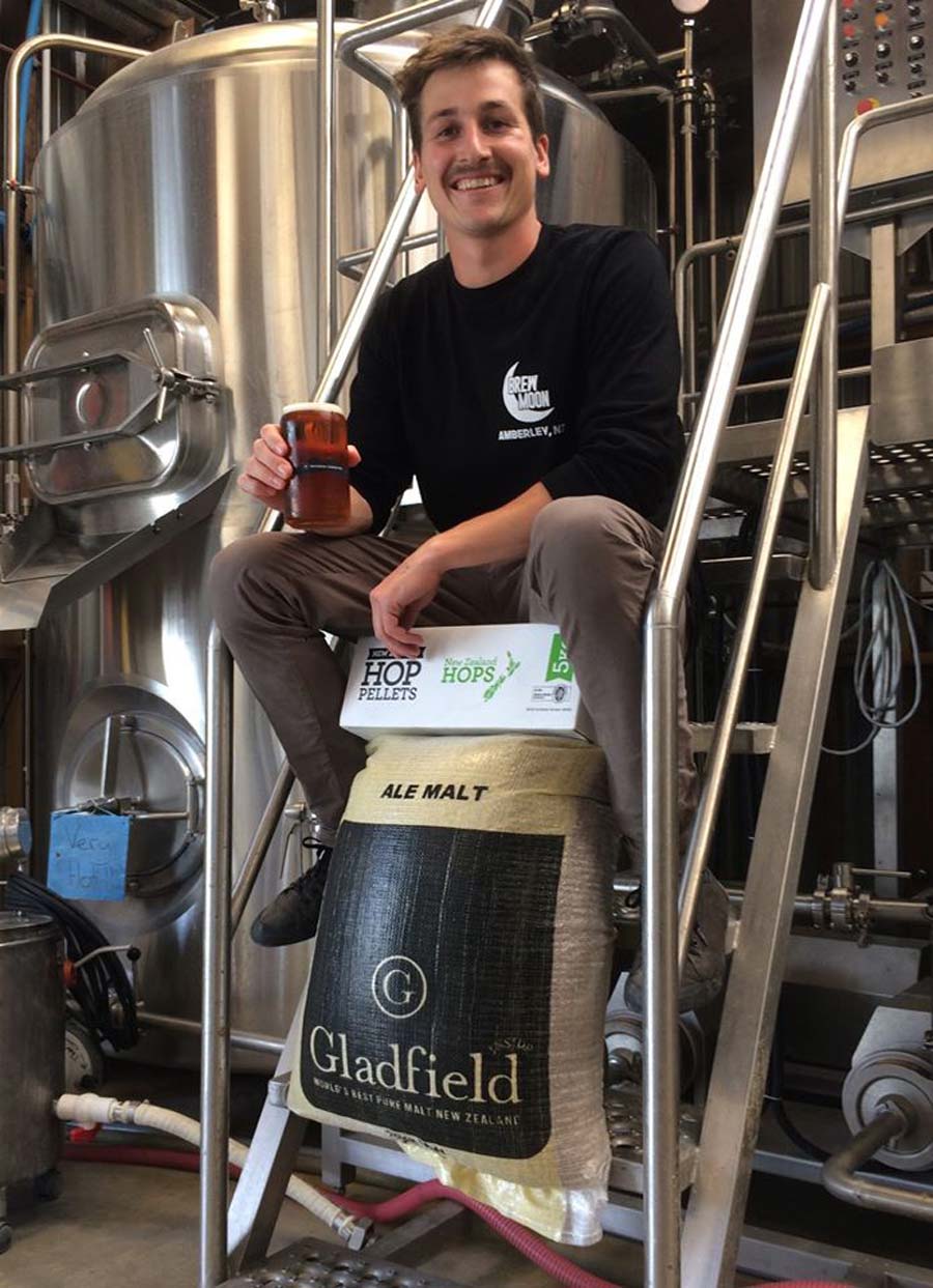 Oscar McCauley - Brew Moon Brewing Company brew moon