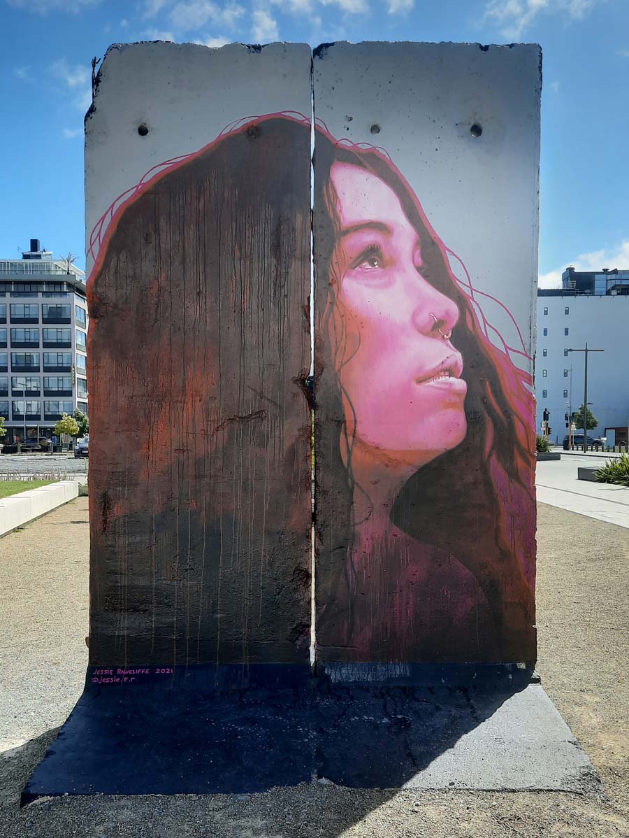 Art: Jessie Rawcliffe web Jessie Rawcliffe Berlin Wall 1