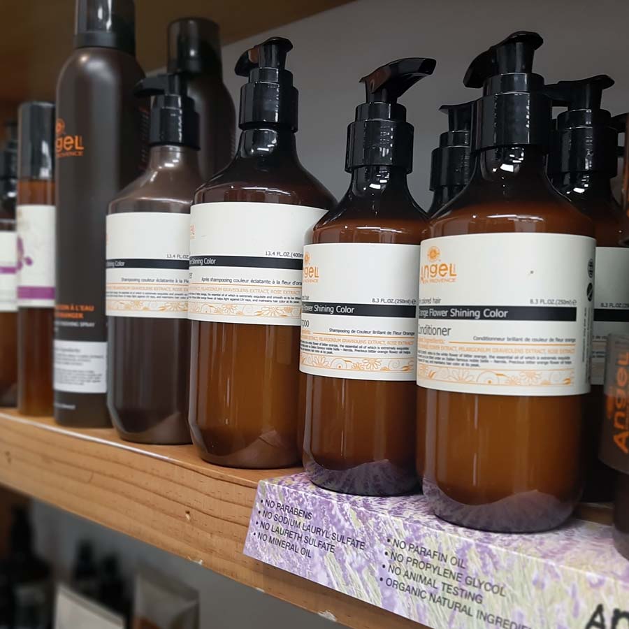 earth organic hairdressing products